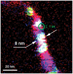 TERS mapping of a single carbon nanotube