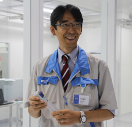 センサ開発マネジャー 中田嘉昭