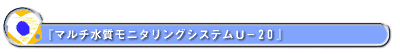 水質モニタリンクシステムU-20