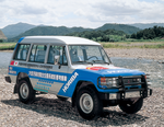 Air pollution monitor car presented to the Academy of Science of China