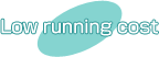low running costs