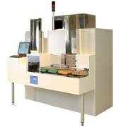 The new ABX SAT TA 5000+ post-analytical laboratory automation system.