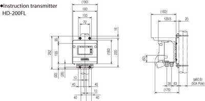 Instruction transmitter HD-200FL