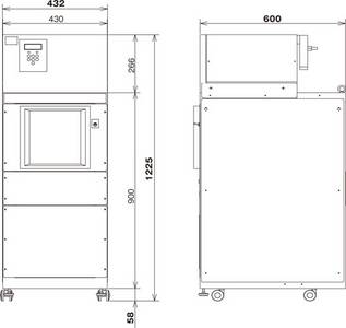 APDA-3700 外形寸法図(mm)