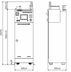 Dimensions of LU-A1000 Series