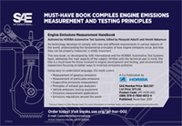 SAE International Book Explores Engine Emissions