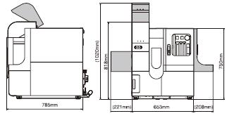 EMGA-920 Dimensional Outline (mm)